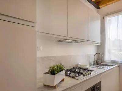 Cucina o angolo cottura di Apartment Wohnung am Strand by Interhome