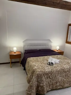 Letto o letti in una camera di Venice Milky Way Apartment