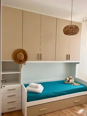 Letto o letti in una camera di Ca' dei Venti
