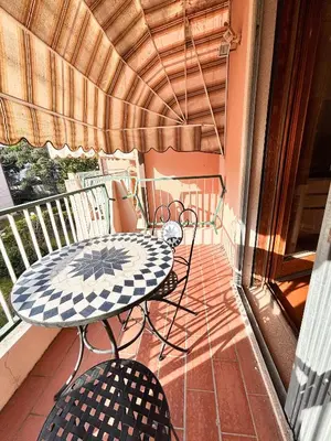 Balcone o terrazza di Residence LA POSTA con Piscina