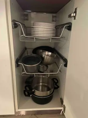 Cucina o angolo cottura di Independent Venice Studio with outdoor patio