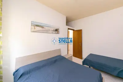 Letto o letti in una camera di Largo Augustus