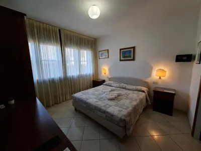 Letto o letti in una camera di Alloggi Venca'