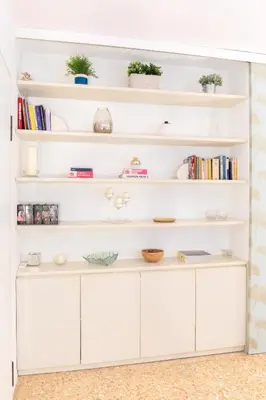 Biblioteca nell'appartamento