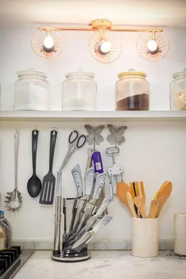 Cucina o angolo cottura di Beautiful and chic small apartment