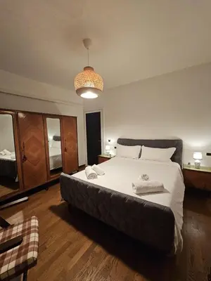 Letto o letti in una camera di Venice Mestre Private Home Easy Access to Venice