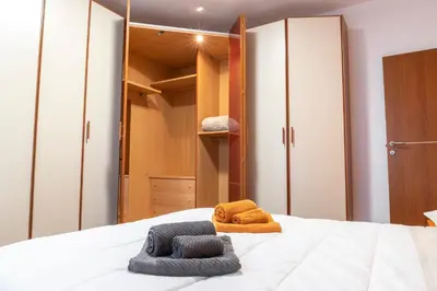 Letto o letti in una camera di Teresa House - Comfort e tranquillità vicino Venezia