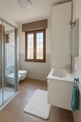 Planimetria di H Farm Modern Apartment with Garage Up to 5 Guests Near Venice Airport