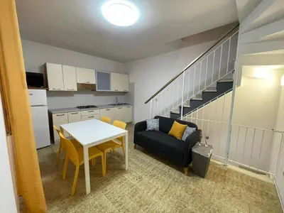 Area soggiorno di Relaxing Holiday Home with Parking