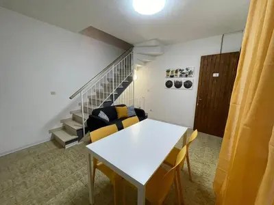 Area soggiorno di Relaxing Holiday Home with Parking