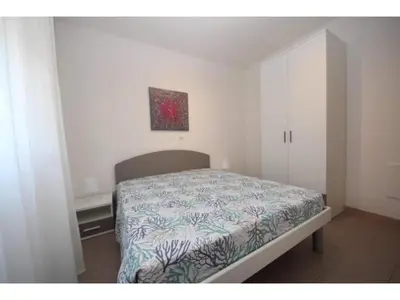 Letto o letti in una camera di Apartment with easy access to the beach