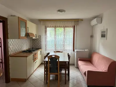 Cucina o angolo cottura di Flexible 6-Person Stay in Rosolina Mare
