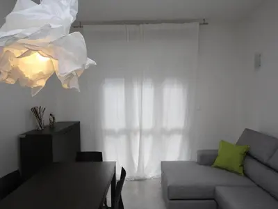 Area soggiorno di Stylish Stay for 4 near Porto Caleri