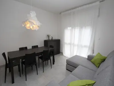 Area soggiorno di Stylish Stay for 4 near Porto Caleri