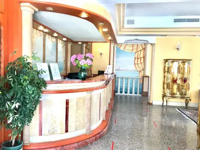 Hall o reception di Hotel Margherita