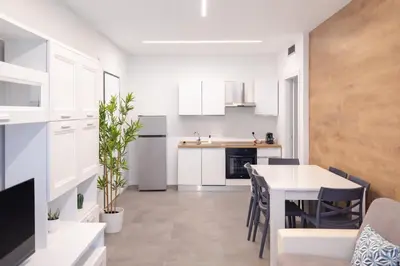Cucina o angolo cottura di Residence Domus 1 - Treviso Family Suites