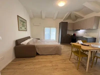Letto o letti in una camera di Appartamento Palladio residence Pergoletta