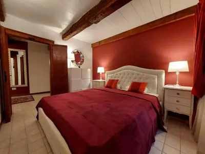 Letto o letti in una camera di Rialto Penthouse