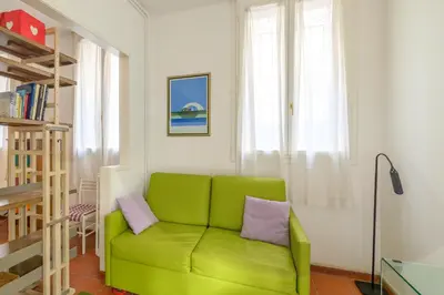Area soggiorno di GuestHost - Torre dell'Orologio Apartment Padova