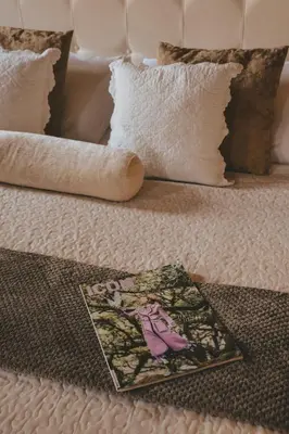 Letto o letti in una camera di Appartamenti Ponte Vecchio