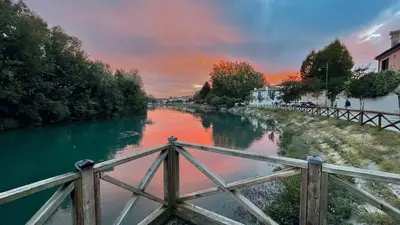 Paesaggio naturale nelle vicinanze della stanza in casa privata