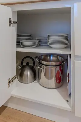 Cucina o angolo cottura di Central app in Venice 15 min from Train Station S L