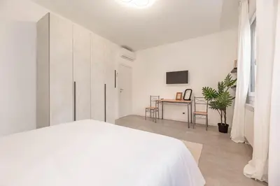 Letto o letti in una camera di Free Parking and 4 bedrooms by Antoleo