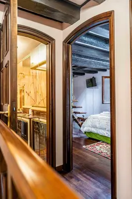 Letto o letti in una camera di San Marco Terrace with Canal View