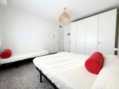 Letto o letti in una camera di Ai Pioppi - Home immobiliare