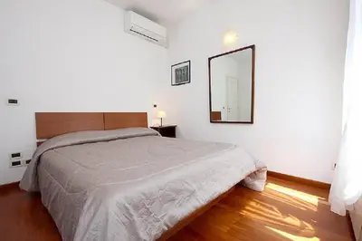 Letto o letti in una camera di Casa sul Ponte