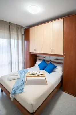 Letto o letti in una camera di Dimora del Mare