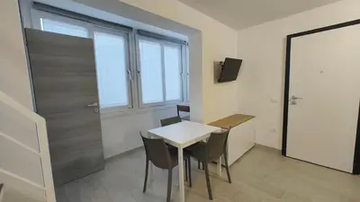 TV o dispositivi per l'intrattenimento presso Renovated duplex in Rosolina