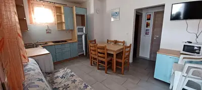 Cucina o angolo cottura di Inviting flat for four guests in Rosolina Mare