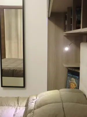 Letto o letti in una camera di Ca' Novo