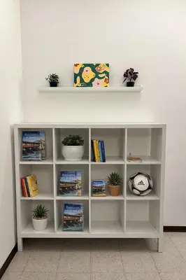 Biblioteca nell'appartamento