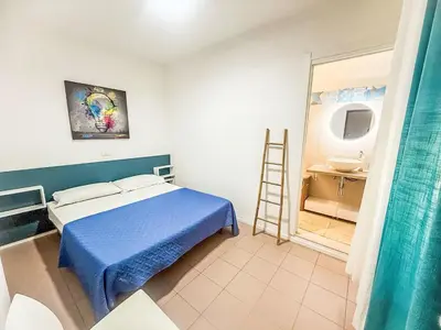Letto o letti in una camera di Holiday Home Veranda-2 by Interhome