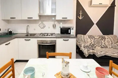 Cucina o angolo cottura di Casa Miki