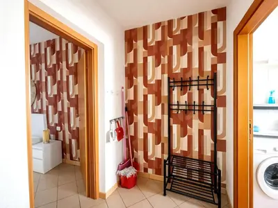 Letto o letti in una camera di Ideal apartment stay with amenities