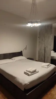 Letto o letti in una camera di Apartment with two bedrooms
