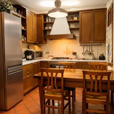 Cucina o angolo cottura di Casa Lilla - House with garden near Venice