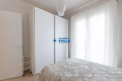 Letto o letti in una camera di Villa Fregonese