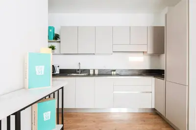 Cucina o angolo cottura di Jesolo Altamarea Privilege Suite