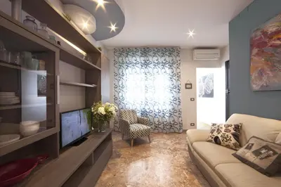 Area soggiorno di PadovaResidence Apartments - vicino Cappella degli Scrovegni e Ospedale