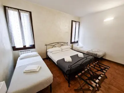 Letto o letti in una camera di Rialto House