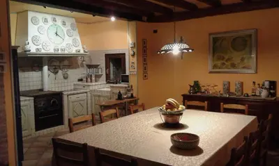 Cucina o angolo cottura di Casa Degli Amici