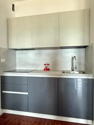 Cucina o angolo cottura di RESIDENCE FARO - WALTERIGATO Apartments SOLO PER FAMIGLIE