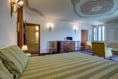 Letto o letti in una camera di GRITTI Grand Canal