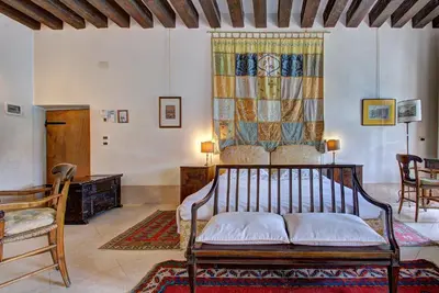 Letto o letti in una camera di TRIBUNO Grand Canal