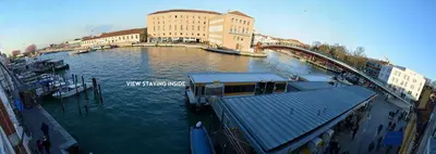 Vista sul fiume nelle vicinanze dell'appartamento