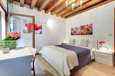 Letto o letti in una camera di Cannaregio - Venice Style Apartments